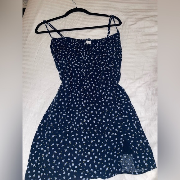 Garage Mini Dress Blue floral - Picture 1 of 3